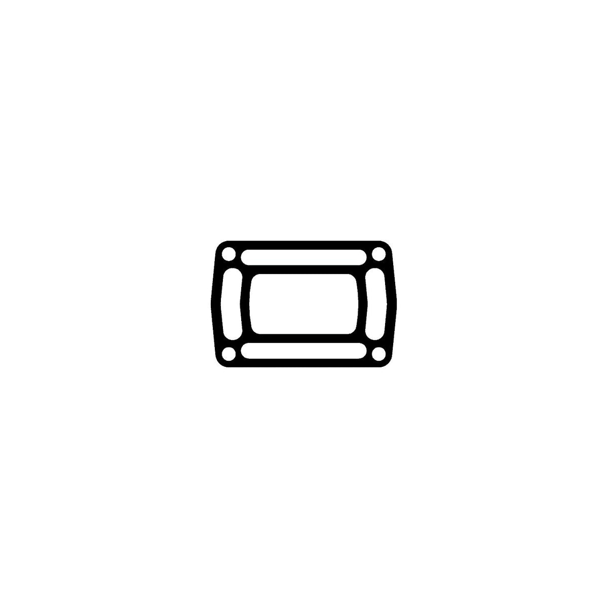 Quicksilver 27-8M0162530 Exhaust End Cap Riser Gasket
