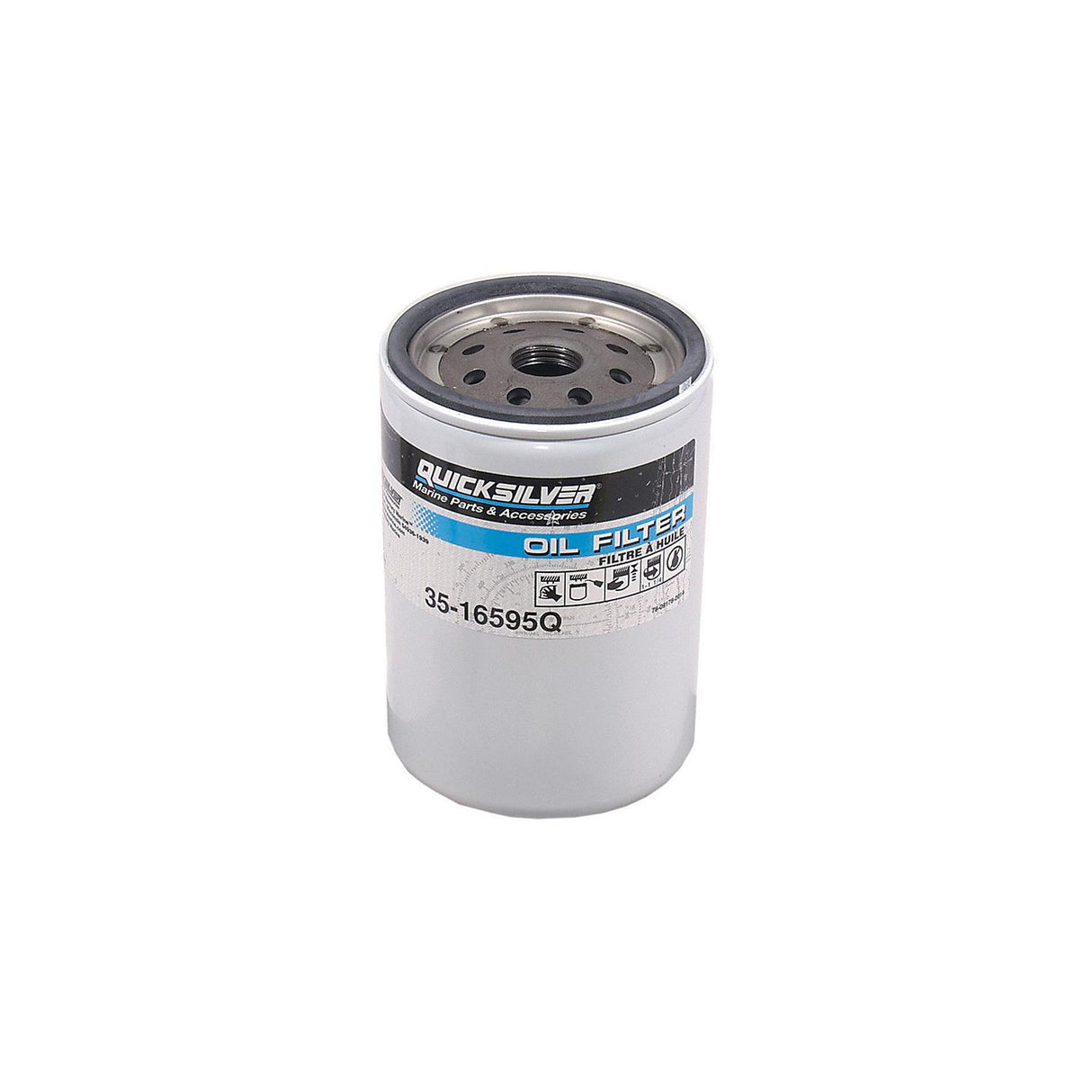 Quicksilver 35-16595Q Oil Filter For MCM High-Performance GM V-8 Engines