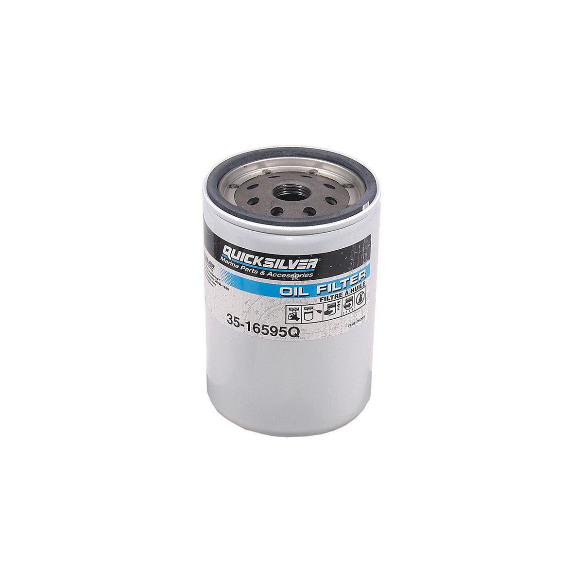 Quicksilver 35-16595Q Oil Filter For MCM High-Performance GM V-8 Engines