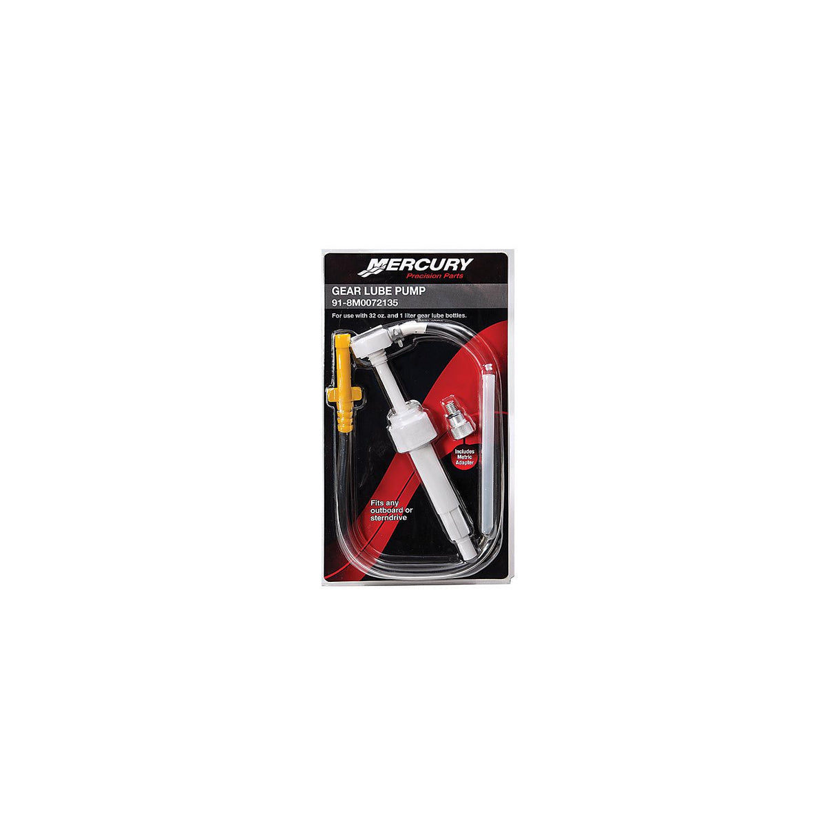 Quicksilver Gear Lube Pump Kit, Sold in case packs only, Pack of 6