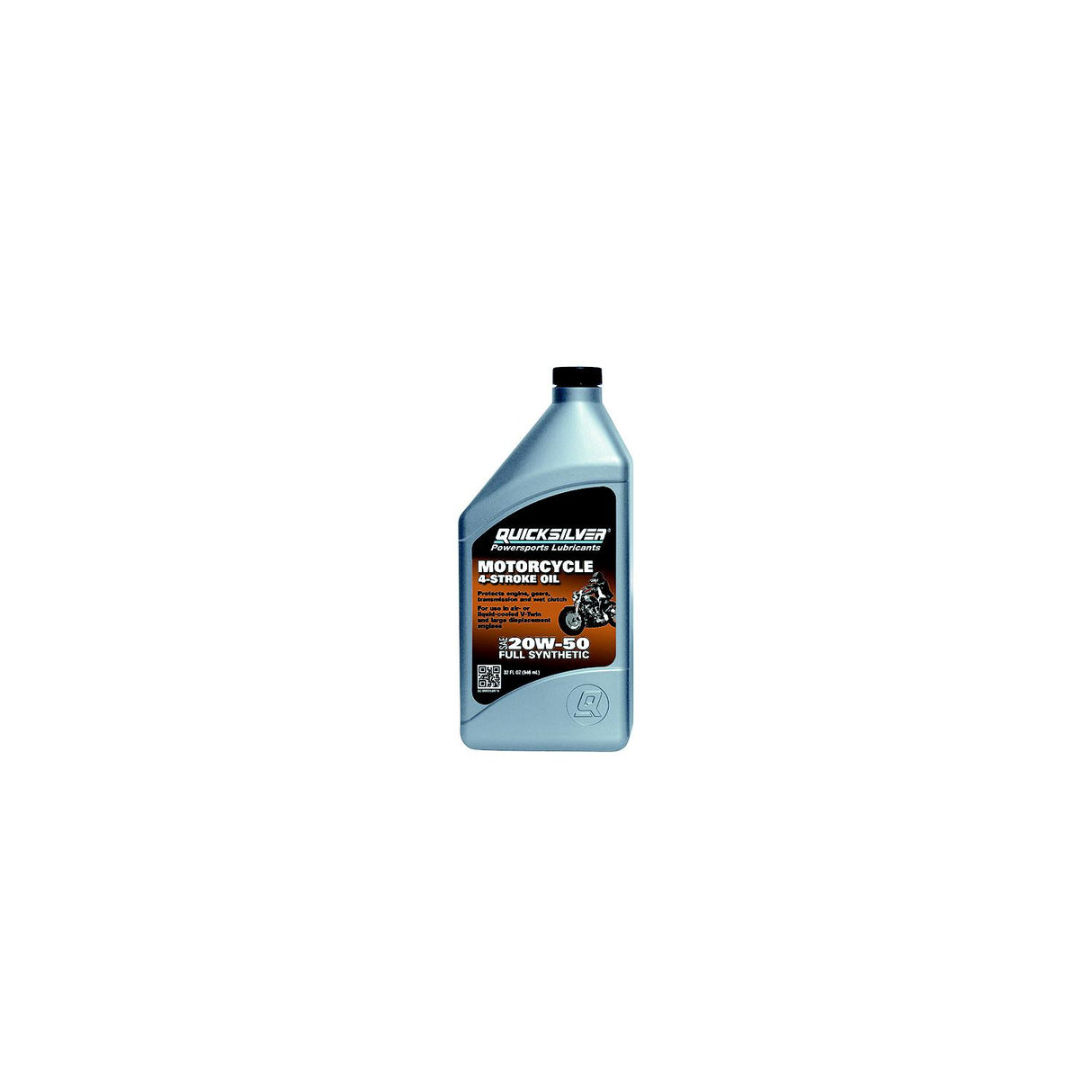 4-Stroke Synthetic Motorcycle Oil, Qt., Pack of 6