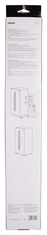 ProSource 1-AAR-18-1/4-PS Appliance Roller, 1-1/4 in Dia Wheel, 3000 lbs Load, Steel