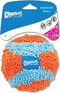 Chuckit! 213201 Dog Toy, M, Ball, Chenille, Blue/Orange