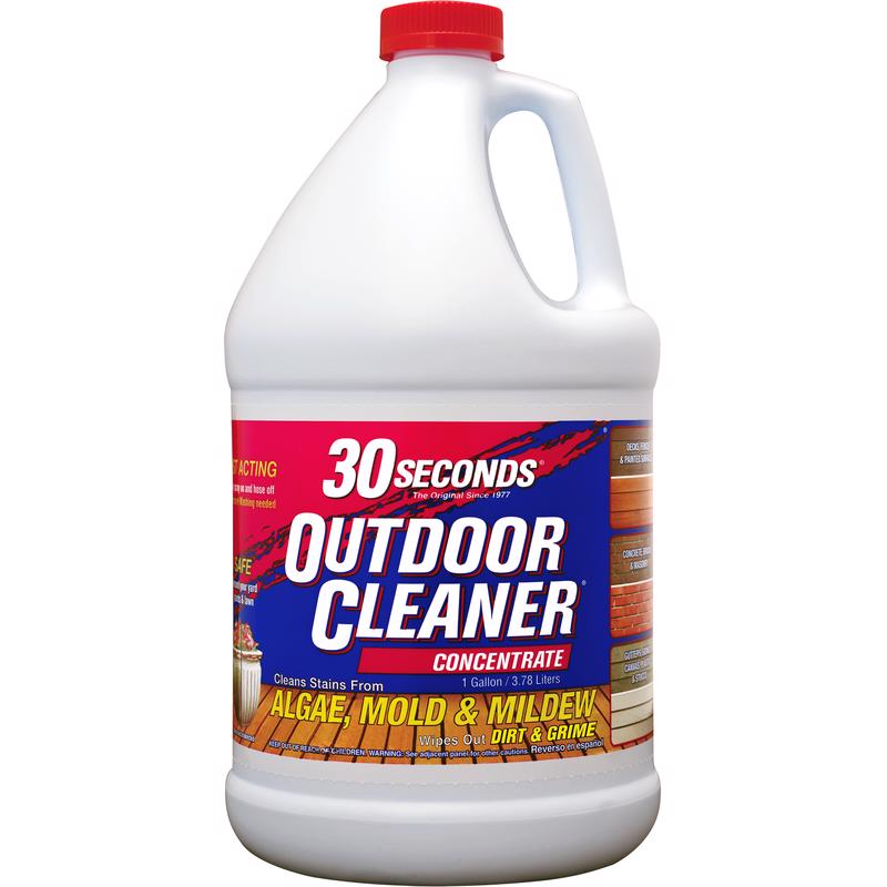 30 SECONDS Outdoor Cleaner Concentrate 1 gal, Pack of 4
