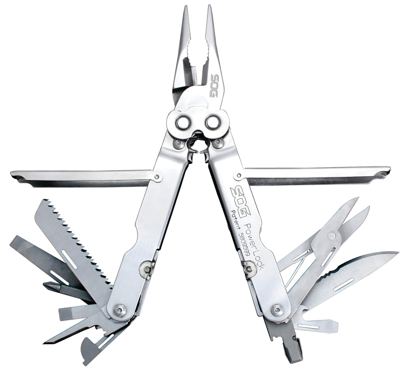 SOG PowerLock Series S60N-CP Multi-Tool, 7 in Open Length