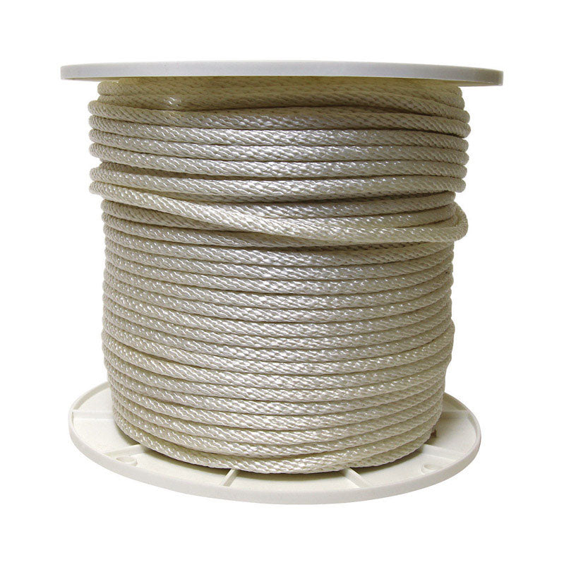 Koch Industries 5/16 in. D X 600 ft. L White Solid Braided Nylon Rope