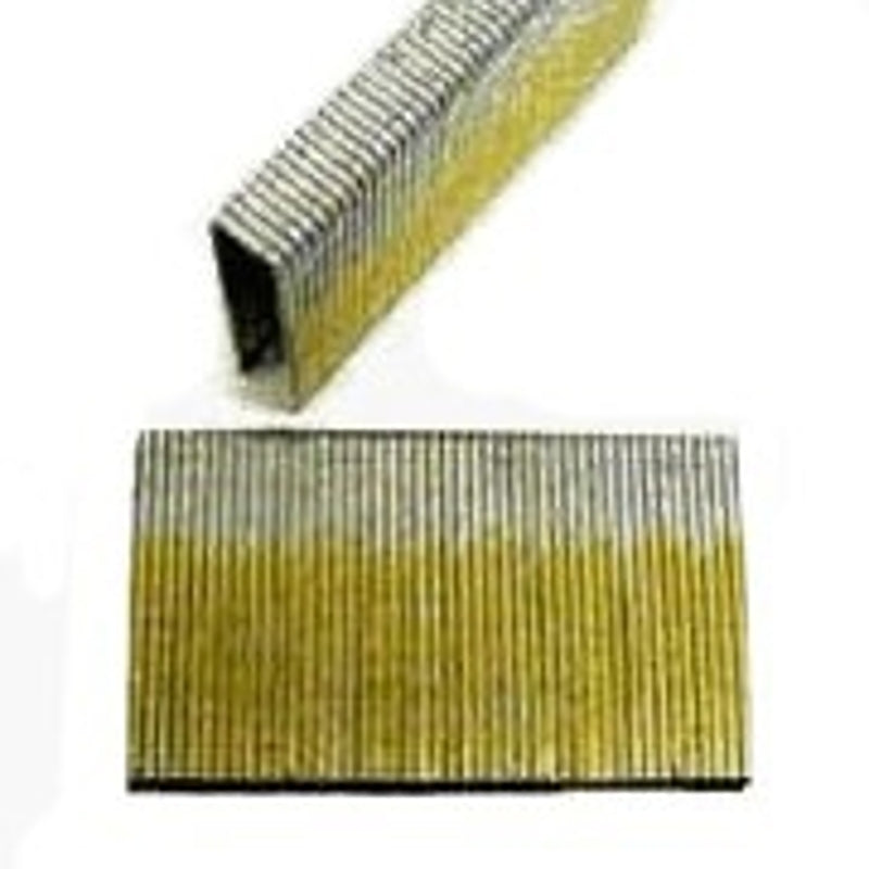 ProFIT 718133 Crown Staple, 1/4 in W Crown, 1-1/2 in L Leg, 18 ga, Electro-Galvanized, 4000/PK