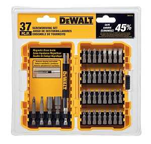 DEWALT DW2176 Screwdriver Bit Set, Steel, Includes: (1) PH1, (18) PH2 and (1) PH3 1 in Phillips Bits