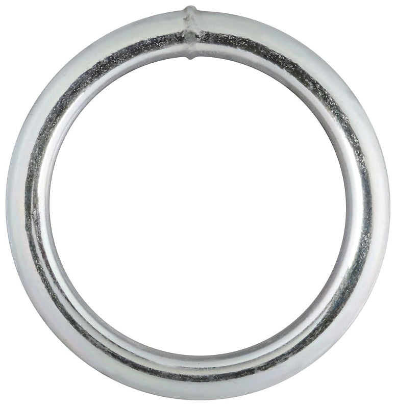 National Hardware 3155BC Series N223-149 Welded Ring, 300 lb Working Load, 1-1/2 in ID Dia Ring, #3 Chain, Steel
