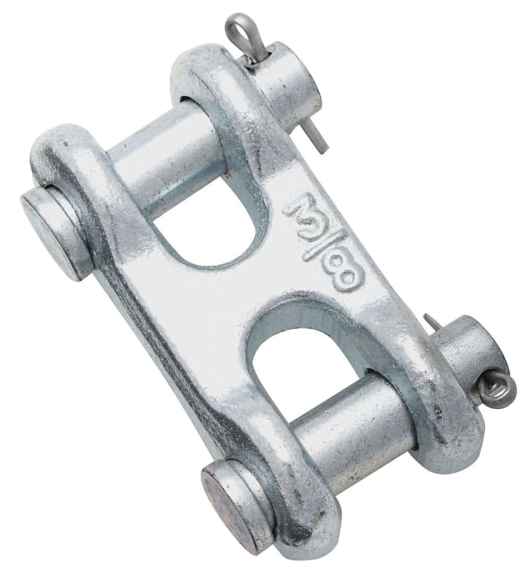 National Hardware 3248BC Series N240-887 Clevis Link, 3/8 in Trade, 5400 lb Working Load, 43 Grade, Steel, Zinc-Plated