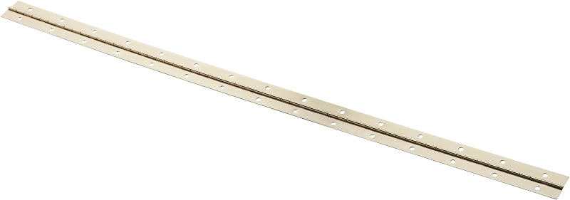 National Hardware N148-155 Hinge, 1-1/2 in W, Steel, Brass, Surface Mounting