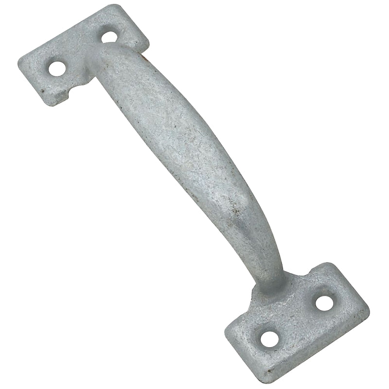National Hardware N116-863 Door Pull, 1-1/2 in W, 1-3/8 in D, 5-3/4 in H, Steel, Galvanized