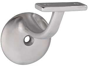 National Hardware N348-961 Handrail Bracket, 250 lb, Stainless Steel, Stainless Steel, 1/PK