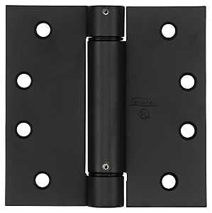 National Hardware N350-793 Spring Hinge, 4 in L x 4 in W Dimensions, Steel, Oil-Rubbed Bronze, 37 lb
