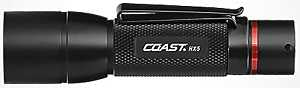 Coast 20769 Slide Focus Flashlight, AA Battery, Alkaline, Lithium-Ion Battery, LED Lamp, 180 Lumens, Flood to Spot Beam