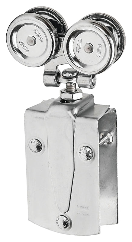 National Hardware N183-905 Box Rail Hanger, 4.51 in L x 8.76 in H Dimensions, Delrin/Steel, Zinc
