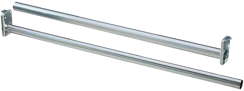 National Hardware DPV209 Series N338-327 Closet Rod, 48 to 72 in L, Steel, Bright