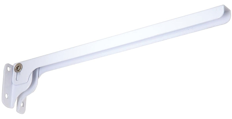 National Hardware V215 Series N210-864 Foldable Shelf Bracket, 35 lb, 12 in L, Steel