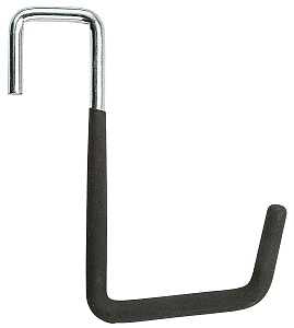 National Hardware 2126BC Series N112-030 Rafter Hook, 50 lb, Steel, Black