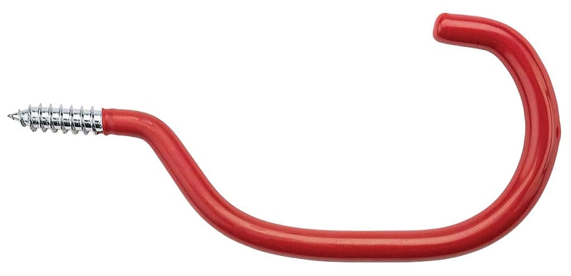 National Hardware 2158BC Series N271-015 Bicycle Hook, 40 lb, Steel, Red