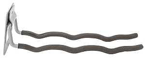 National Hardware 2232BC Series N112-052 Tool Hanger, 20 lb, Screw, Steel, Black/Gray