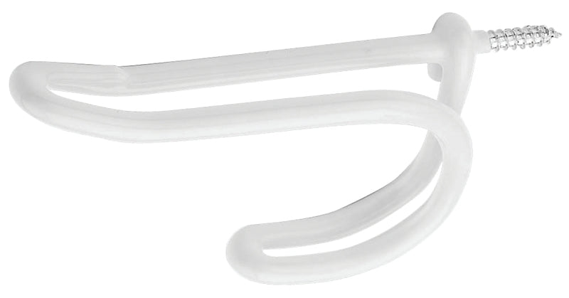 National Hardware V2215 Series N188-008 Coat and Hat Hook, 15 lb, Steel