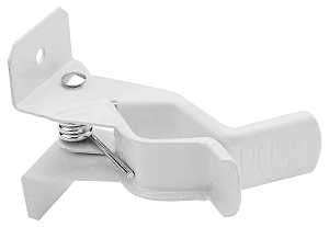 National Hardware V8518 Series N112-040 Tool Storage Clip, 5 lb, Steel, White