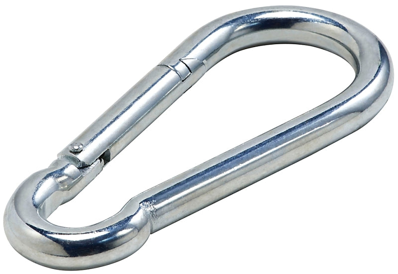 National Hardware 3112BC Series N830-309 Spring Snap, 960 lb Working Load, Steel, Zinc-Plated