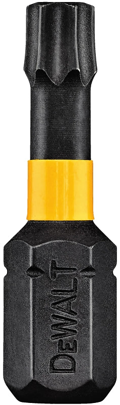 DEWALT DWA1TX25IRB Insert Bit, T25 Drive, Torx Drive, 1/4 in Shank, Hex Shank, 1 in L, Steel, Pack of 50