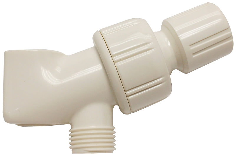 Plumb Pak PP828-64 Replacement Shower Bracket, White