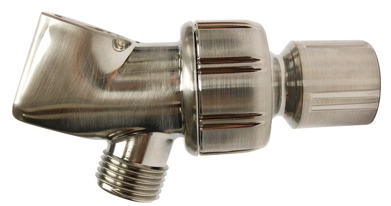 Plumb Pak PP828-65 Replacement Shower Bracket, Brushed Nickel