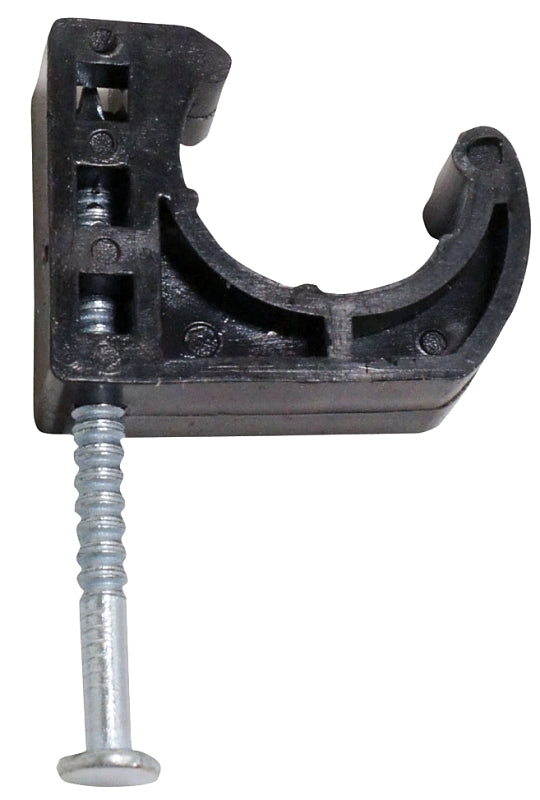 Apollo ApolloPEX Series APXJH1210PK Pipe J-Hook Pipe Support, 1/2 in Opening, Poly Alloy, Black