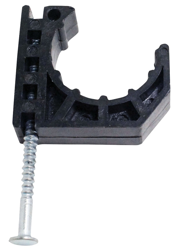 Apollo ApolloPEX Series APXJH3410PK Pipe J-Hook Pipe Support, 3/4 in Opening, Poly Alloy, Black