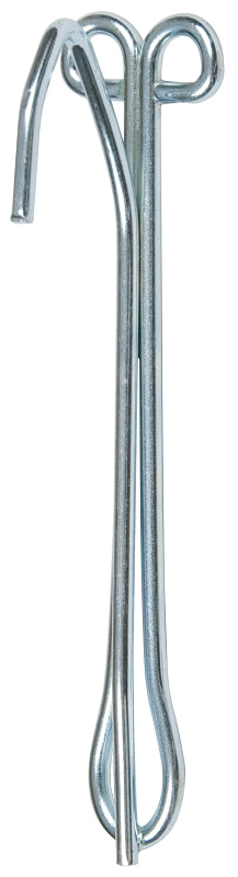 Kenney KN1040 Slip-In Hook, Metal, Silver, Chrome