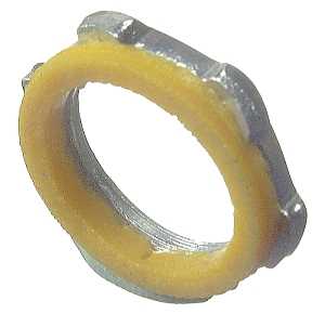 Halex 96186 Sealer Locknut, 2 in, Steel, Zinc