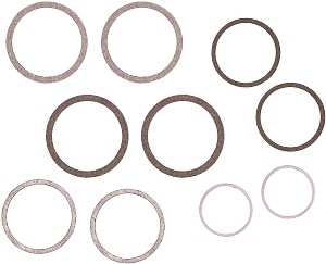 Danco 80229 Cap Thread Gasket Kit, Polyethylene/Rubber, For: Metal Cap Thread Faucet or Valve Gasket