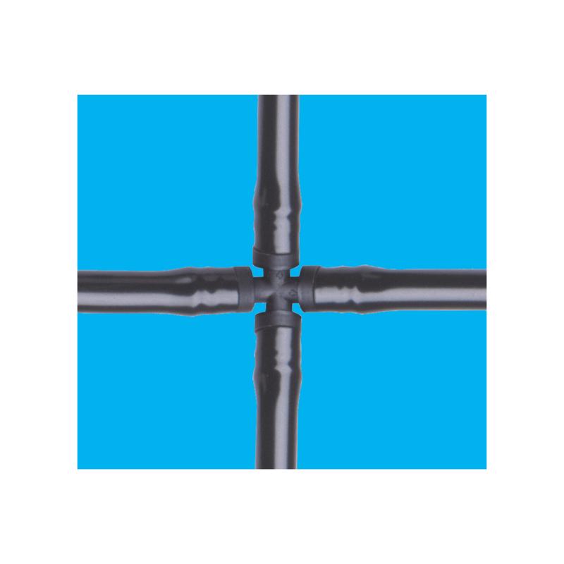 Raindrip 1/4 in. Barbed Drip Irrigation Cross 4 pk
