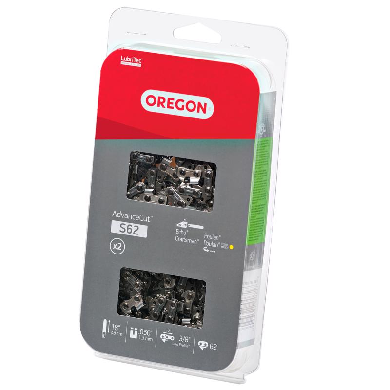 Oregon AdvanceCut S62T 18 in. Chainsaw Chain 62 links