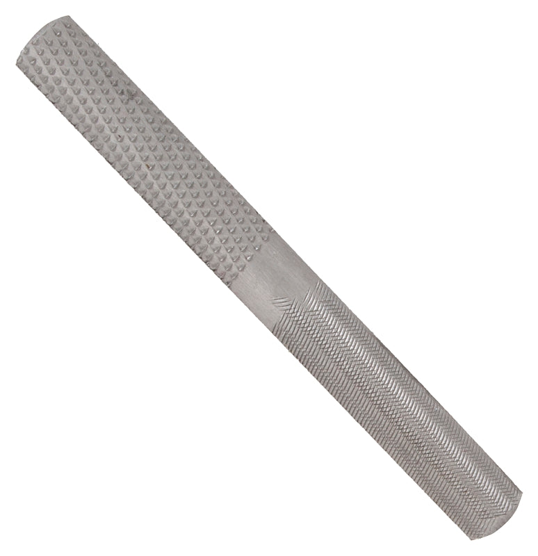 Vulcan JL-RS-8-4 Rasp Shoe, Half-Circle Profile, 4-Way Pattern, 7-3/4 in L Blade, 7/8 in W Blade