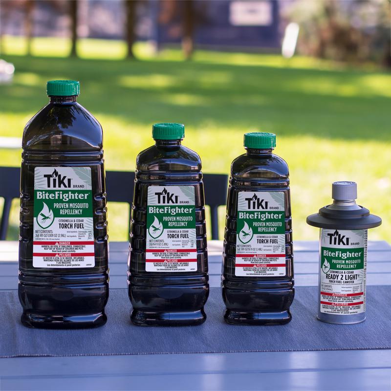 TIKI BiteFighter Citronella & Cedar Torch Fuel 64 oz, Pack of 6