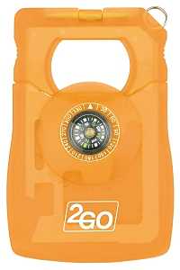 Hy-Ko KC610 Key Chain, Survival Card, Plastic Case, Pack of 5