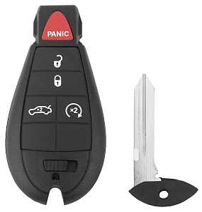 Hy-Ko 19CHRY858S Fob Shell, For: Chrysler Vehicles