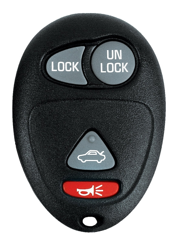 Hy-Ko 19GM802S Key Fob Shell, For: General Motors Vehicles Remote, 4-Button, Plastic, Black