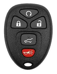 Hy-Ko 19GM908F Key Fob, 5 -Button, Plastic
