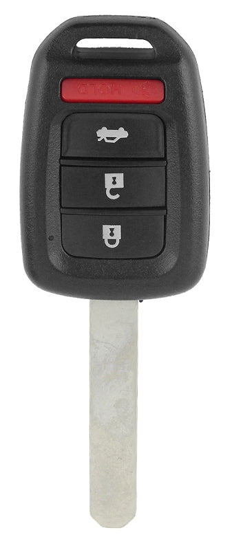 Hy-Ko ChipKey 19HON854S Key Fob Shell, 4-Button, Plastic