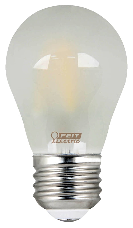 Feit Electric BPA1540W/927CA/FI LED Bulb, General-Purpose, A15 Lamp, 40 W Equivalent, E26 Medium Lamp Base, Dimmable