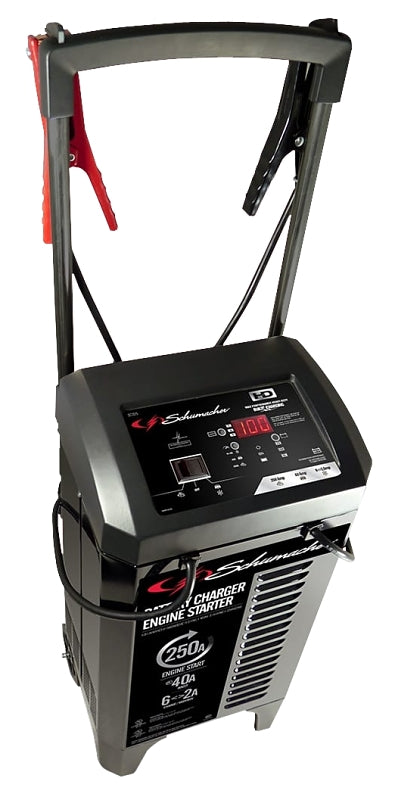 Schumacher SC1325 Battery Charger/Engine Starter, 11 A Continuous, 50 A Intermittent Input, 6/12 V Output, AGM Battery
