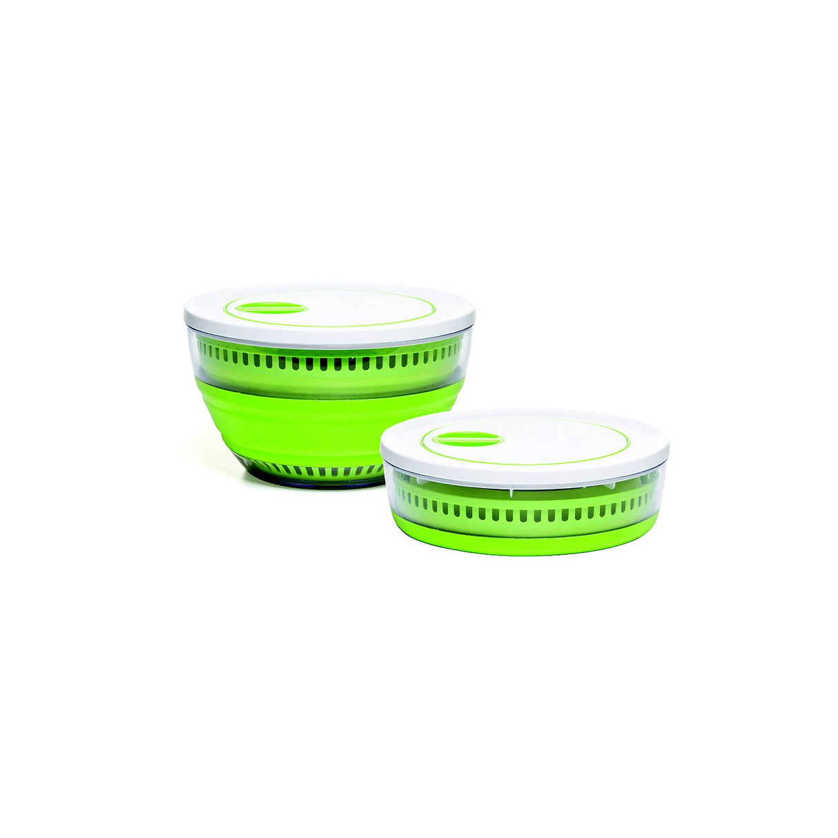 Prepworks Collapsible Salad Spinner, 4 Quart Capacity