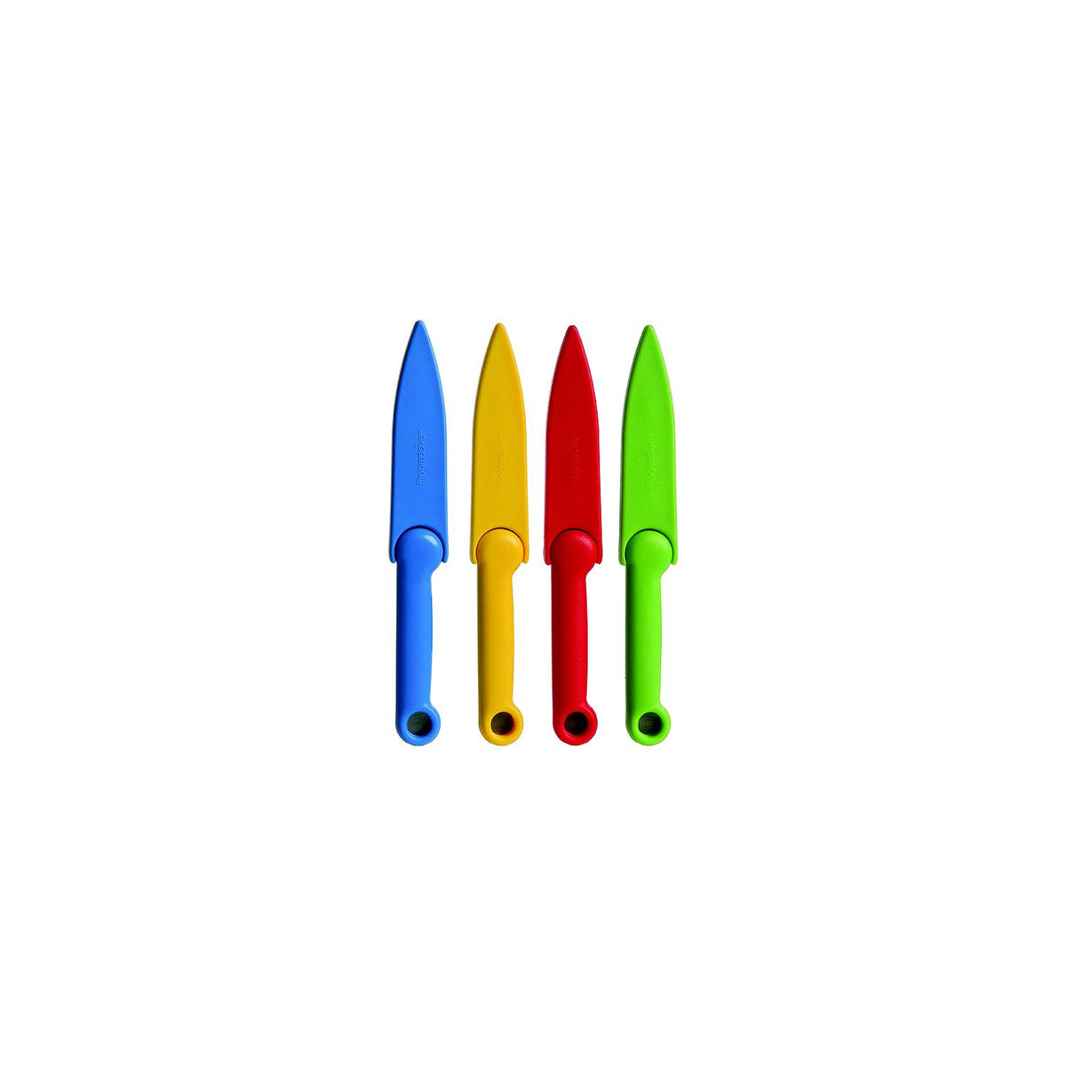 Prepworks Food Safety Paring Knives (Set of 4 Color Coded)