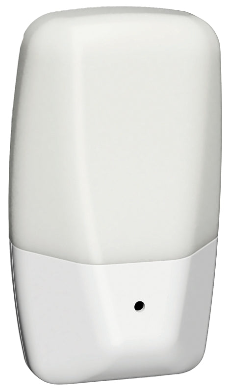 AmerTac Aria Series NL-ARIA-F Curve Night Light, 1.75 in W x 1 in D x 3.15 in H Dimensions, White Fixture, 120 V, 0.3 W